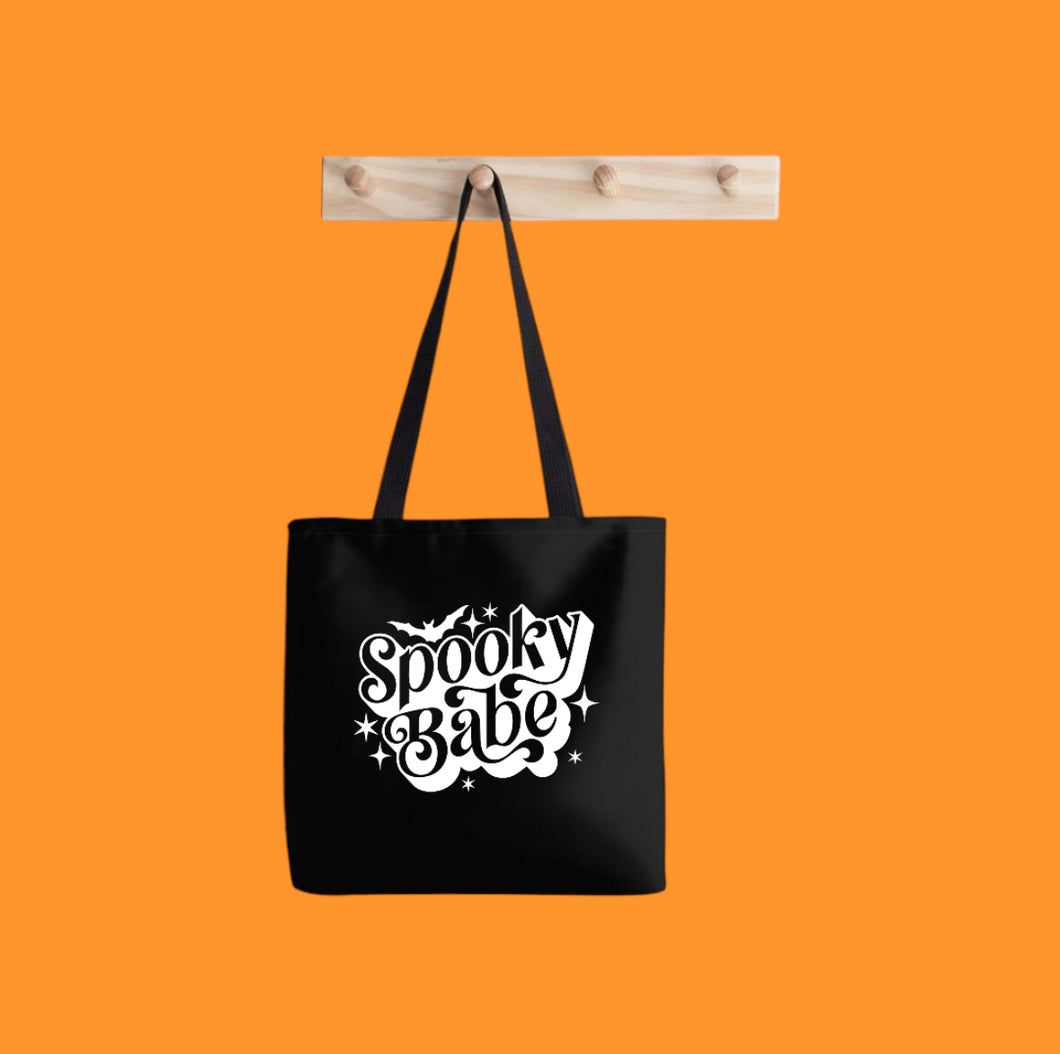 Spooky Babe Tote Bag