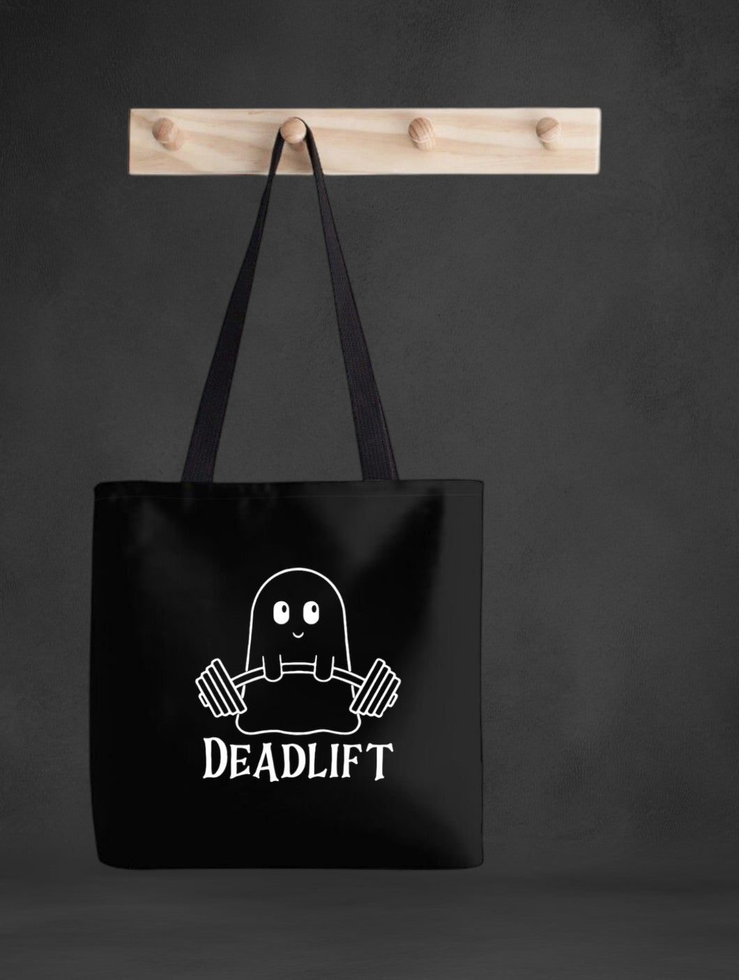 Deadlifting Ghoul Tote Bag