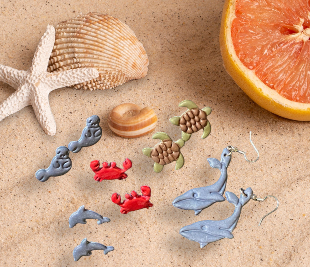 Sea Creature Mini Studs