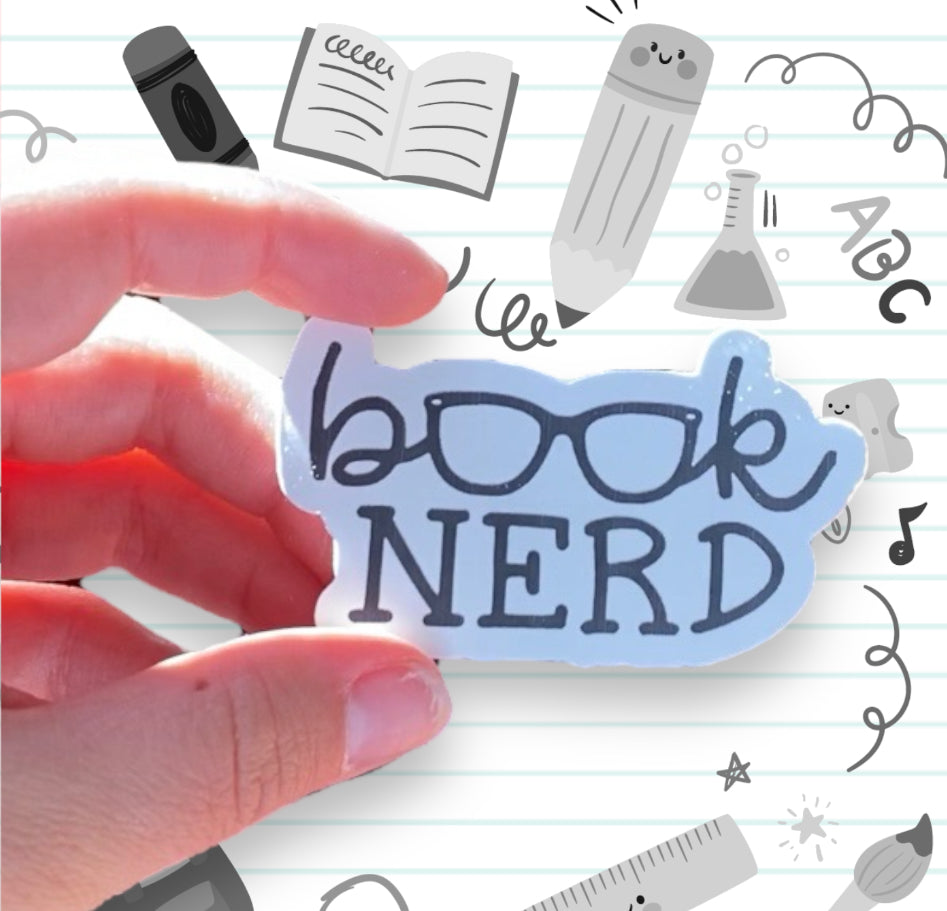 Book Nerd Stickers