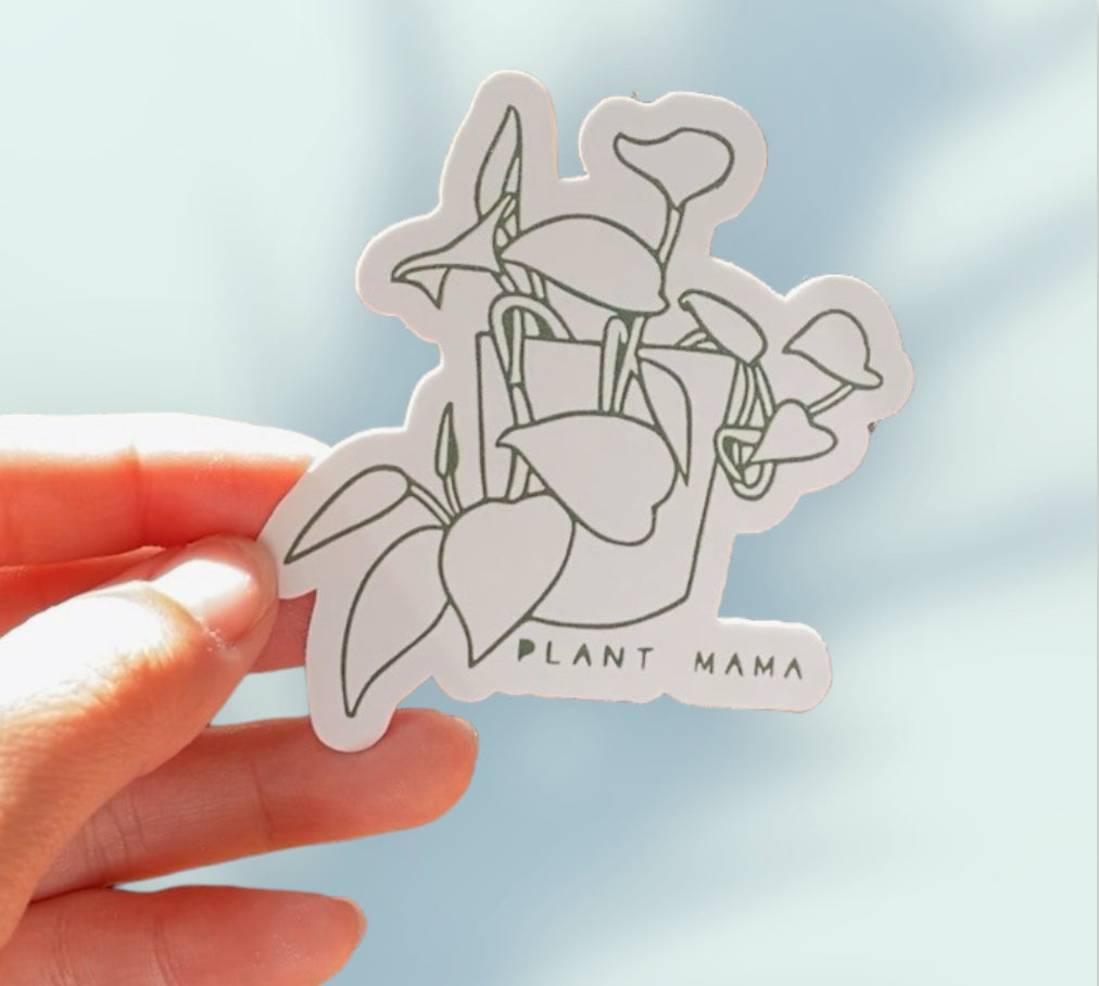 Plant Mama Sticker