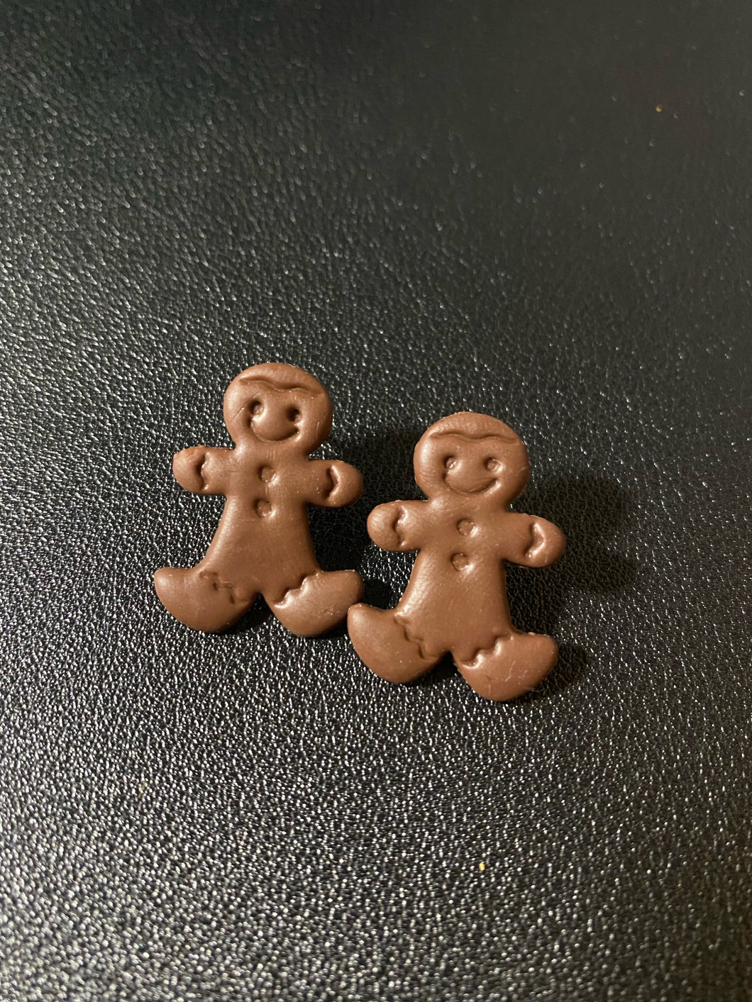 Gingerbread Man Earrings